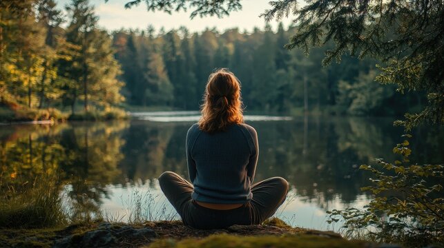 These prompts focus on the theme of disconnecting from technology and enjoying moments of peace.