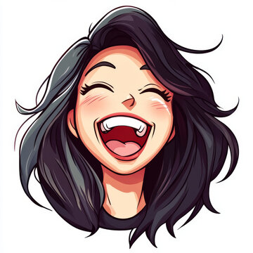 a laughing emote for a twitch server that focuses on variety streams but also games sometimes