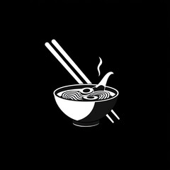 A logo design for an Asian food restaurant