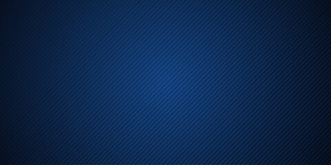 Black and blue abstract background with diagonal lines, simple vector illustration