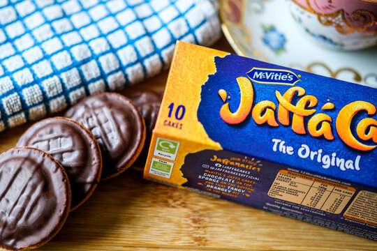 Chocolate Covered Orange Filled McVities Jaffa Cake Sponge Cakes or Biscuits