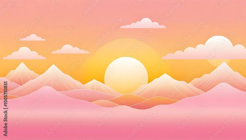 Poster a smooth and vibrant gradient with light transitioning into deep shades of turquoise and teal.