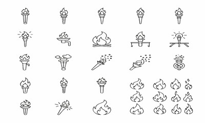 set of vector icons for your design