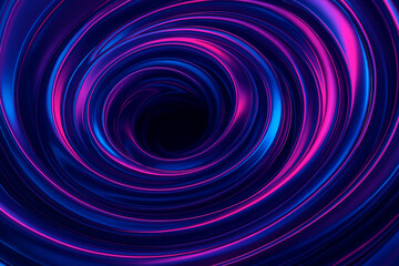 Abstract Purple Swirl Spiral Motion Background.