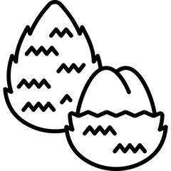 Snakefruit Line Icon