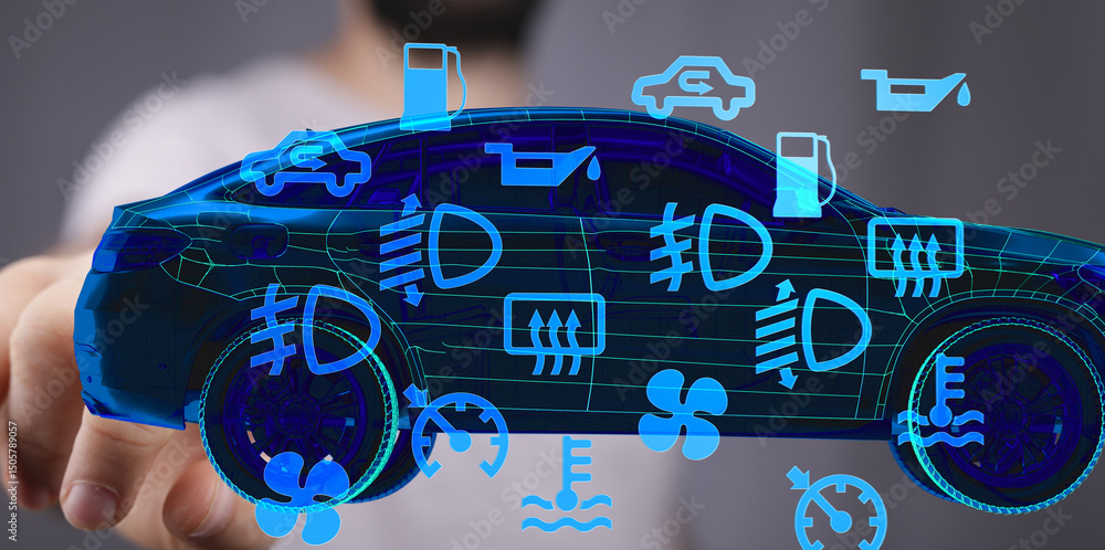 Aufkleber Learn to interpret your car's dashboard warning lights.  Avoid costly repairs with this guide.