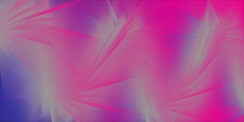 Abstract Pink and White Feather Design with Flowing Background