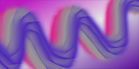 Abstract colourful backdrop design with smooth purple and pink waves