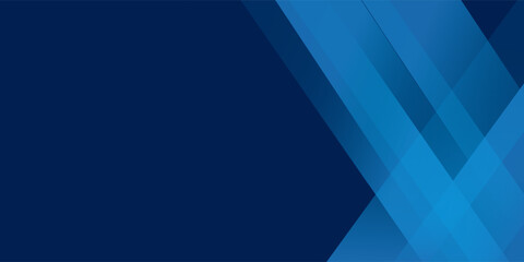 Obraz premium modern blue abstract background with elegant bright diagonal lines