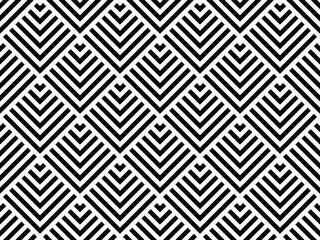 Abstract Seamless Geometric Checked Pattern.