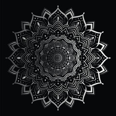 Creative Mandala Design Art For Festival, Wedding, Eid, Islamic Event, Wallpaper