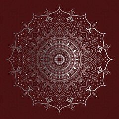 Creative Mandala Design Art For Festival, Wedding, Eid, Islamic Event, Wallpaper