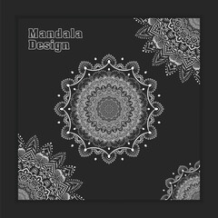 Creative Mandala Design Art For Festival, Wedding, Eid, Islamic Event, Wallpaper