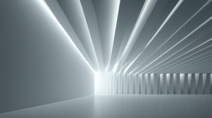 Minimalist white industrial texture with gradient lighting, embodying modern simplicity and clean aesthetics.