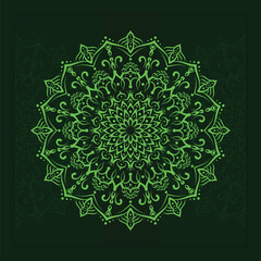 Creative Mandala Design Art For Festival, Wedding, Eid, Islamic Event, Wallpaper