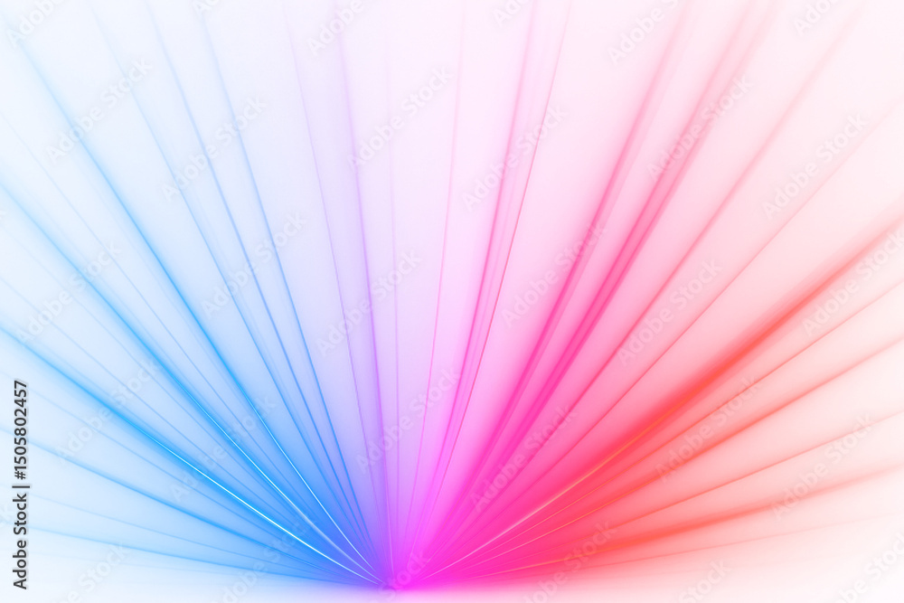 Poster vibrant color spectrum: abstract composition of color burst creating radiant, eye-catching gradients