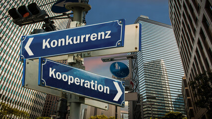 Signposts the direct way to cooperation versus competition