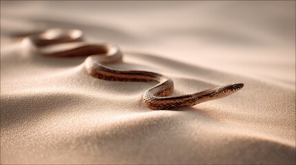 Serpent in the Desert Sand