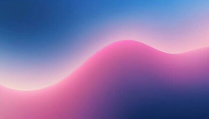 Dreamy abstract landscape with soft gradient of blues and pinks evoking calm peacefulness.