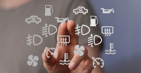 Learn to identify and interpret common car dashboard warning lights.  Avoid costly repairs by understanding your vehicle's indicators.