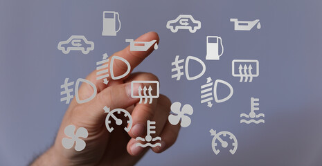 Learn to identify and understand common car dashboard warning lights and their meanings.