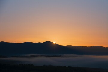 Obraz premium Sunrise in the Provence 