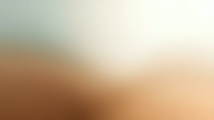 Obraz premium A warm mocha teal slowly dissolves into bone-white clay. Earthy, modern, and soothing—built for high-end product branding or minimalist packaging