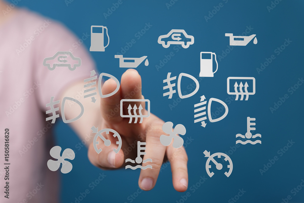 Aufkleber learn to identify and understand your car's dashboard warning lights. avoid costly repairs!