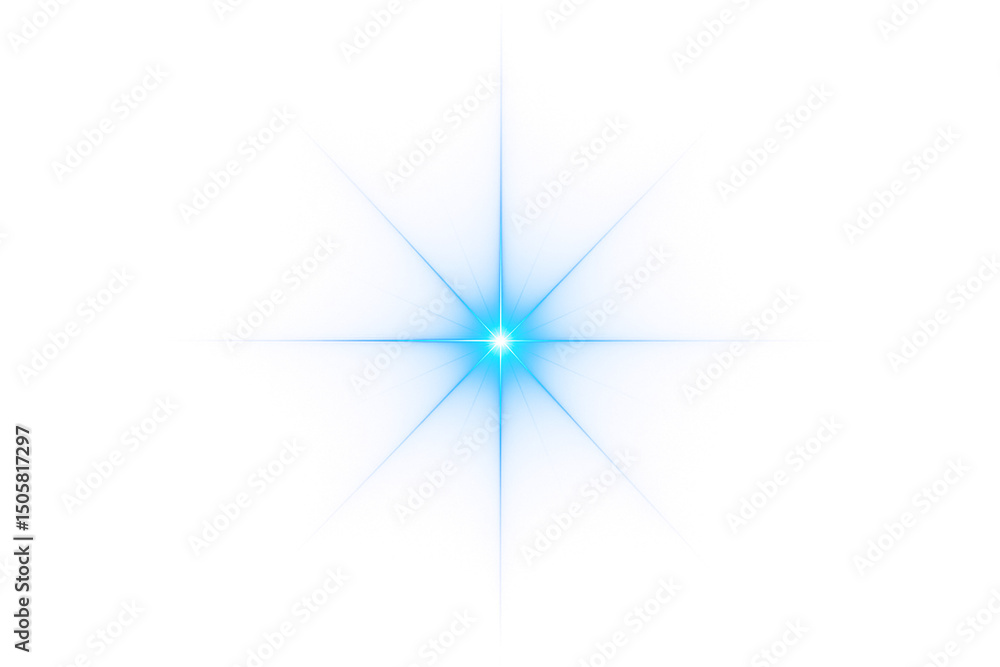 Poster celestial spark: a mesmerizing display of radiant blue light bursts forth, showcasing an intricate a