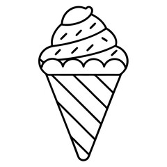 ice cream vector illustration