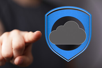 Safeguarding your data with robust cloud security measures.  Ensuring privacy and compliance.