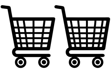Shopping Carts eCommerce, Online Shopping, Retail, Purchase, Consumerism