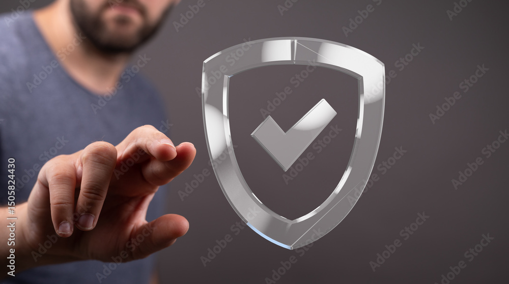 Poster ensure digital safety with robust security measures. protect your data and enjoy peace of mind onlin