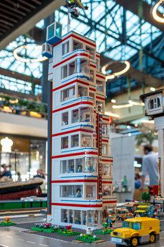 Lego toys in action