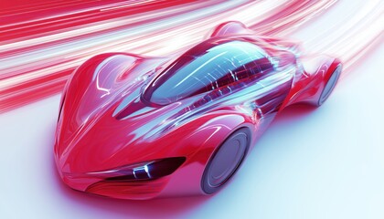 Fototapeta premium Modern Abstract High-Speed Motion Effect: A Futuristic Dynamic Motion Technology For Innovative Designs And Posters, Emphasizing Fast Speed And Impactful Visuals.