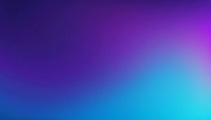 Fototapeta premium A vibrant gradient flows from deep violet to light blue, creating a smooth, calming luminescence.