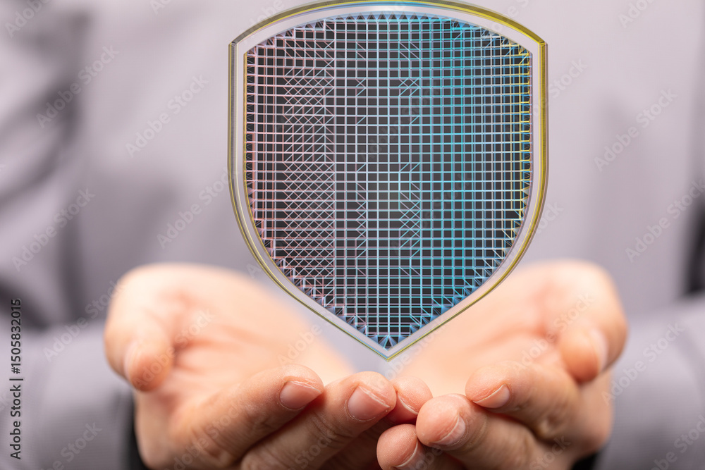 Aufkleber secure your data with robust cybersecurity. protect against threats.