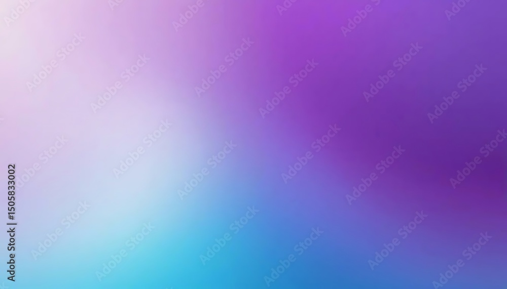 Poster gradient abstract background showcasing a vibrant blend of purples and blues with soft transitions.