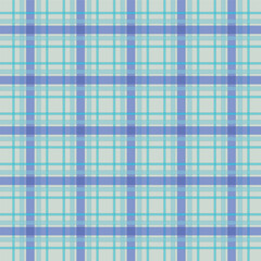 Multicolored vintage autumn plaid pattern - seamless tartan check fabric design for textile, fashion and digital backgrounds
