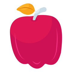 A beautiful design icon of apple