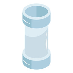 Modern design icon of pipe 