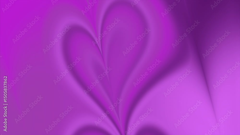 Poster abstract gradient background with heart pattern in shades of purple and violet color