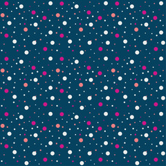 Multicolor seamless do print for Wallpaper, print