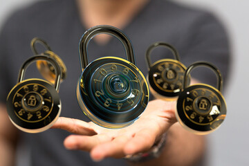 Safeguard your information with strong passwords and robust security measures.  Cybersecurity and...