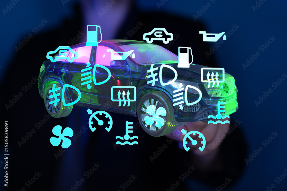 Aufkleber Learn to identify and understand your car's dashboard warning lights.  Avoid costly repairs with this helpful guide.