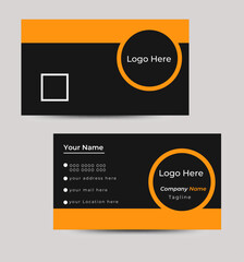 Business card design template, Clean professional business card template, visiting card, business card template.

