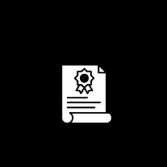 Icon vector certificates with seals and ribbons, representing official documents or awards. Simple yet full of meaning!