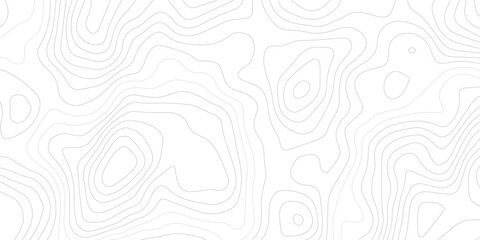 Abstract lines background. Contour maps. Topo contour map on white background. Abstract background with waves Geographic mountain relief.