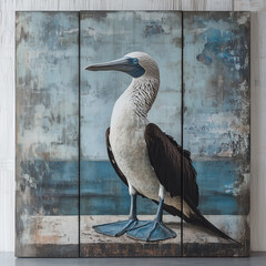blue-footed booby, animal, illustration, background, nature, birds, wildlife, wing, beak, free, feather, freedom, wings