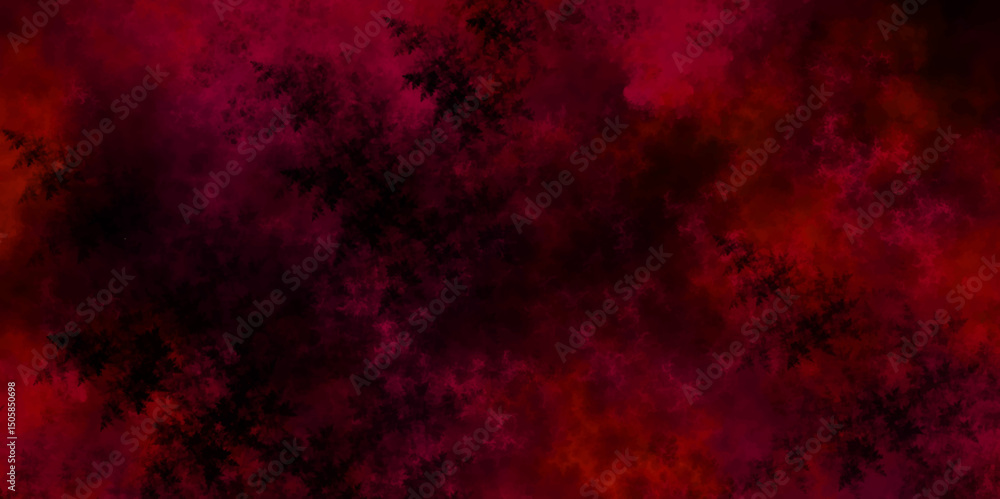 Aufkleber abstract fire flame grunge texture background. bright red space nebula. dense smoke in red neon ligh